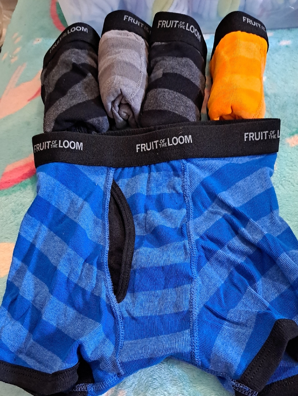 FOL Boys Boxer Briefs 5 Pair Size S 6/8